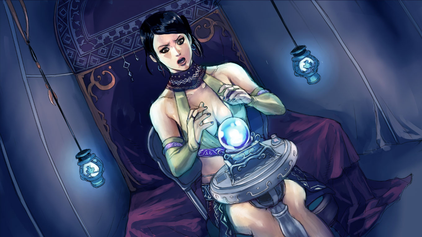 Zafina Prologue Artwork from Tekken 6: Bloodline Rebellion