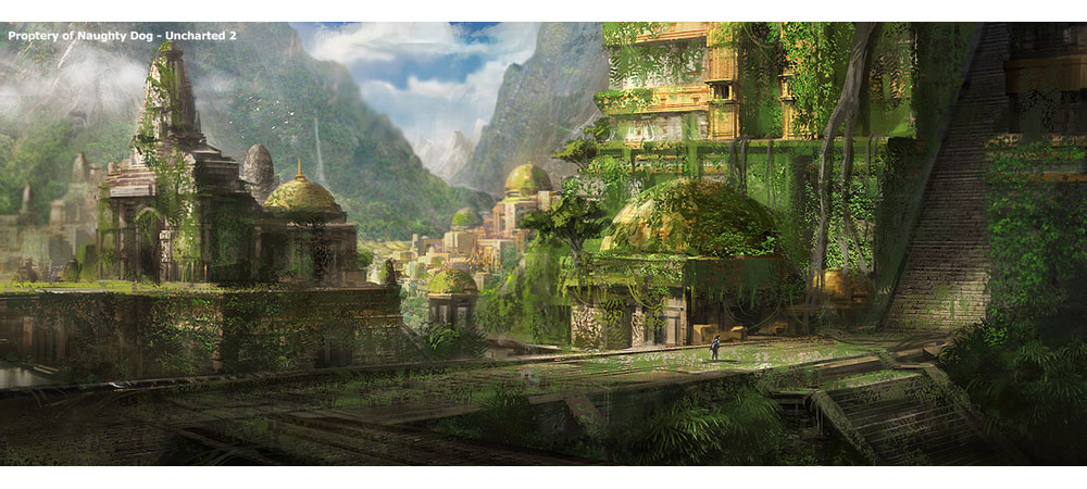 Shambhala Tree of Life Art from Uncharted 2: Among Thieves
