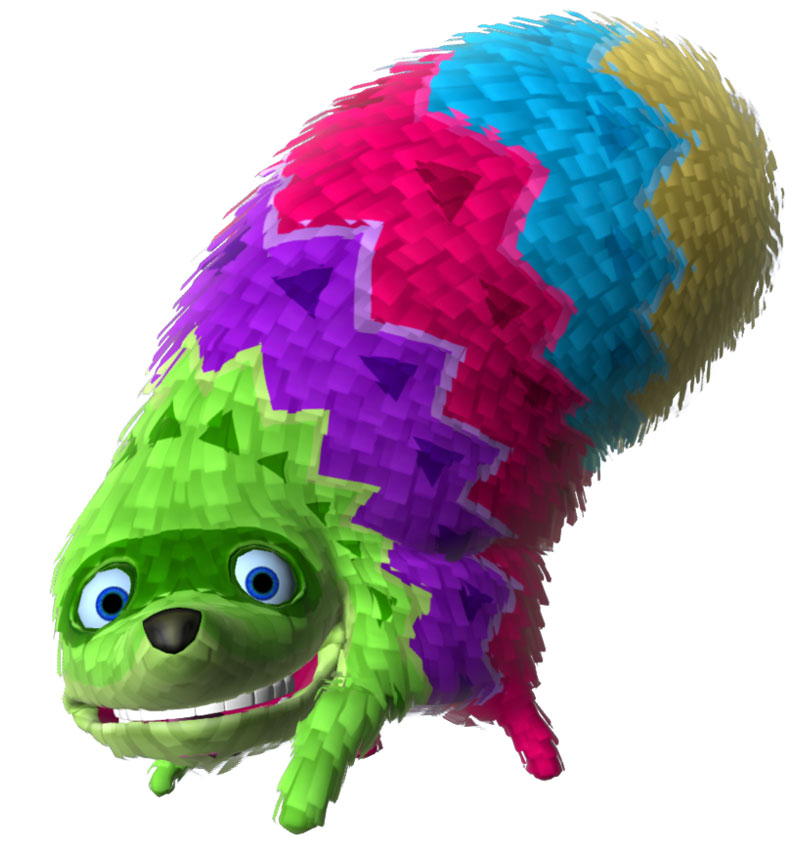 Fergy Fudgehog Art from Viva Pi&ntilde;ata