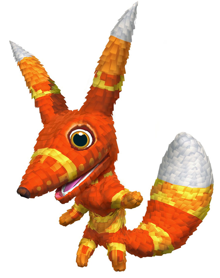 Paulie Pretztail Artwork from Viva Pi&ntilde;ata