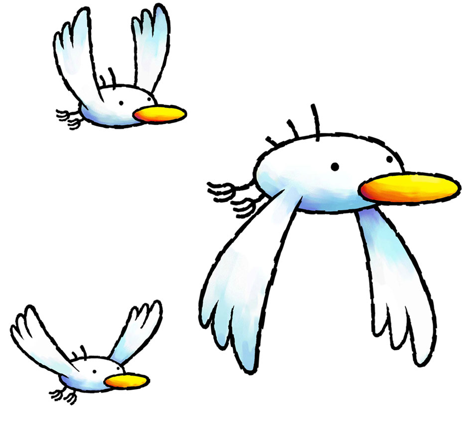 Albatross Art from Yoshi's Island DS