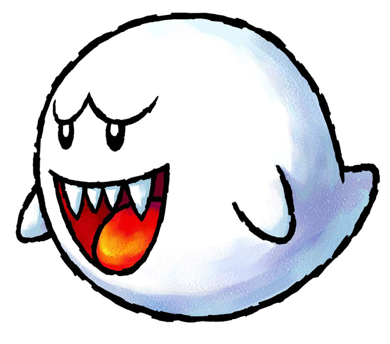 Big Boo Art from Yoshi's Island DS