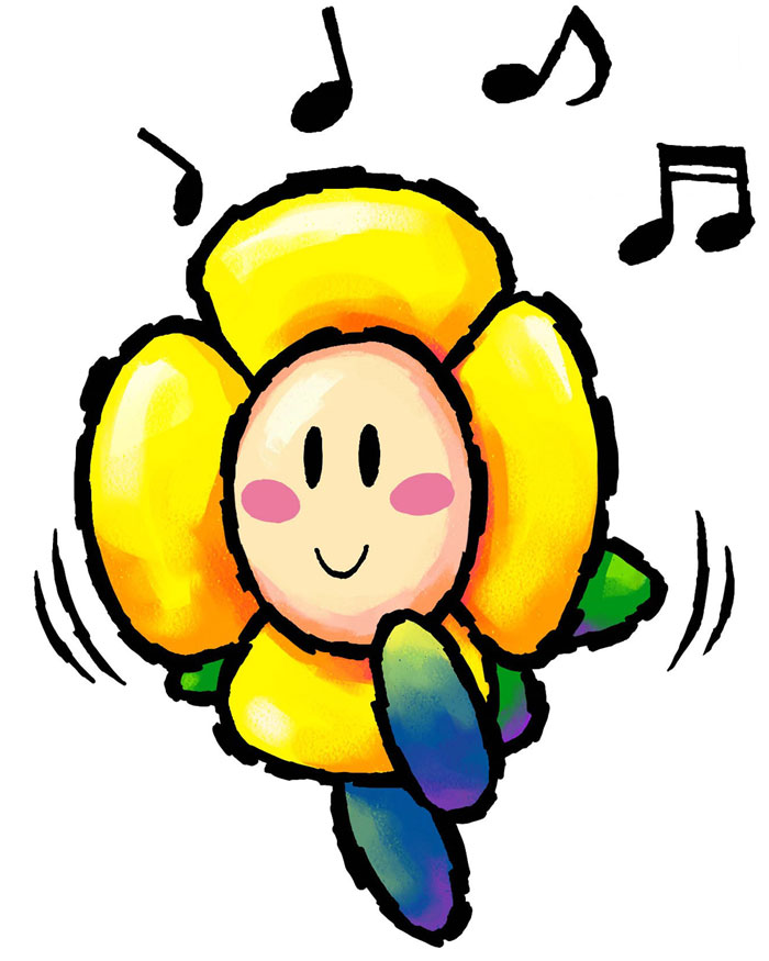 Crazee Dayzee Art from Yoshi's Island DS
