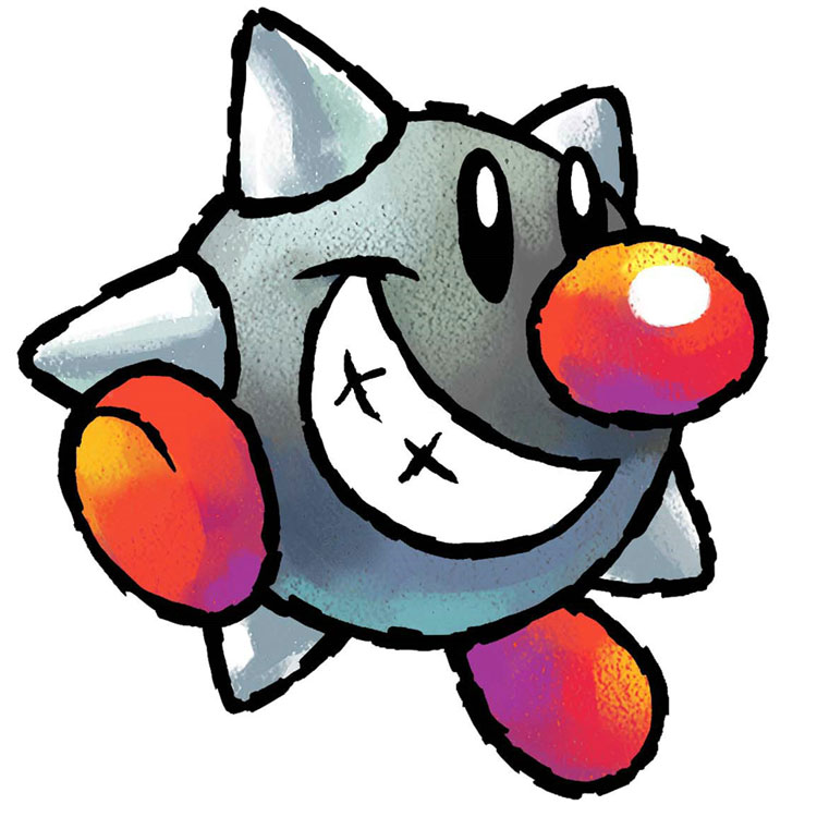 Tap-Tap Art from Yoshi's Island DS