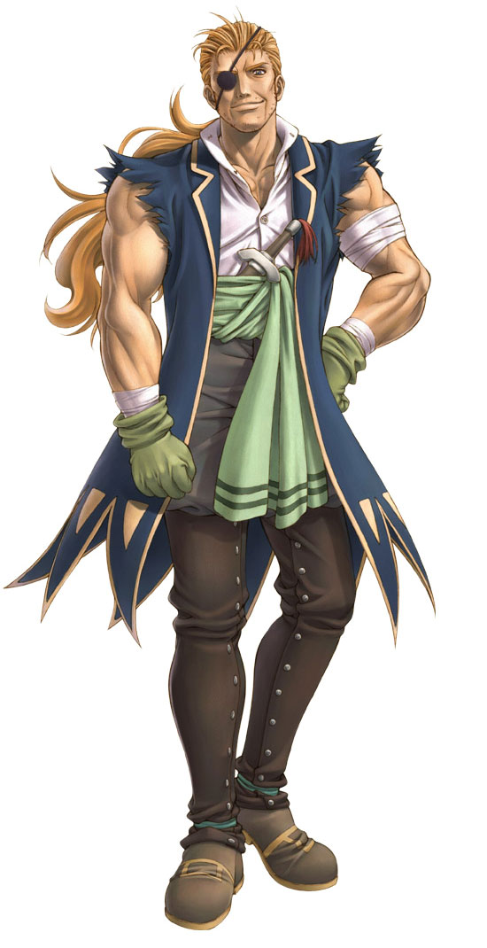 Captain Ladock Art from Ys VI: The Ark of Napishtim