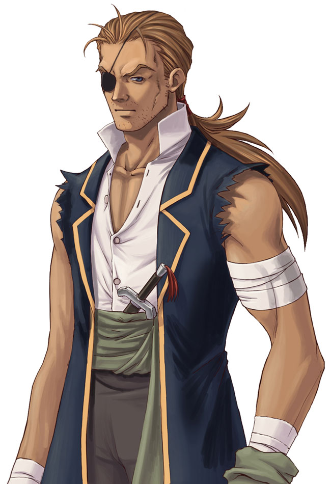 Captain Ladock Artwork from Ys VI: The Ark of Napishtim