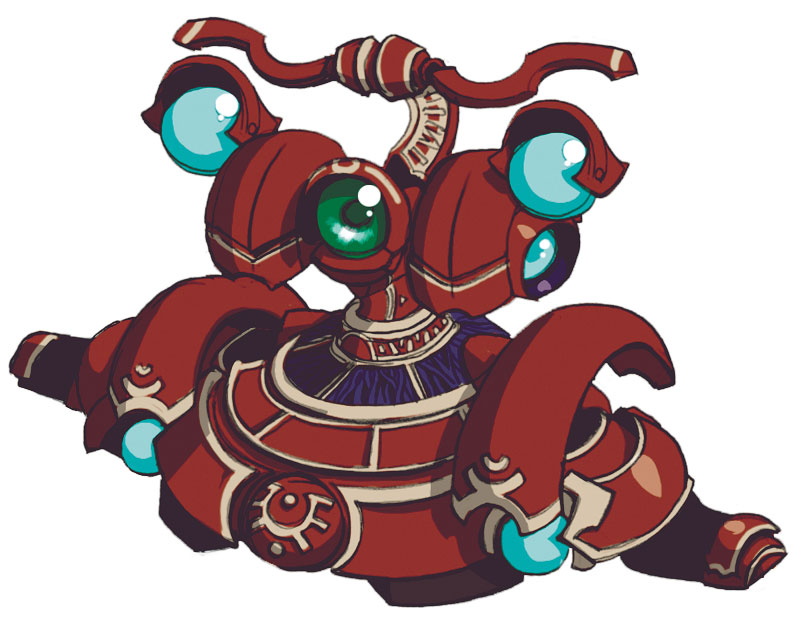 Monster Design Art from Ys: The Ark of Napishtim
