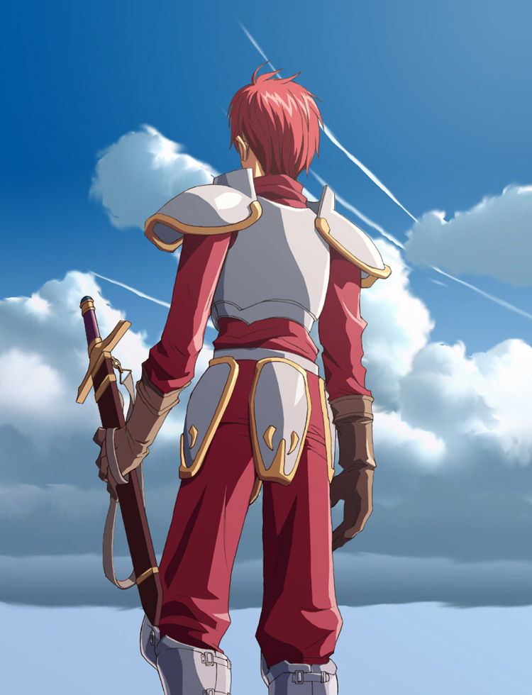 Adol Illustration from Ys: The Ark of Napishtim