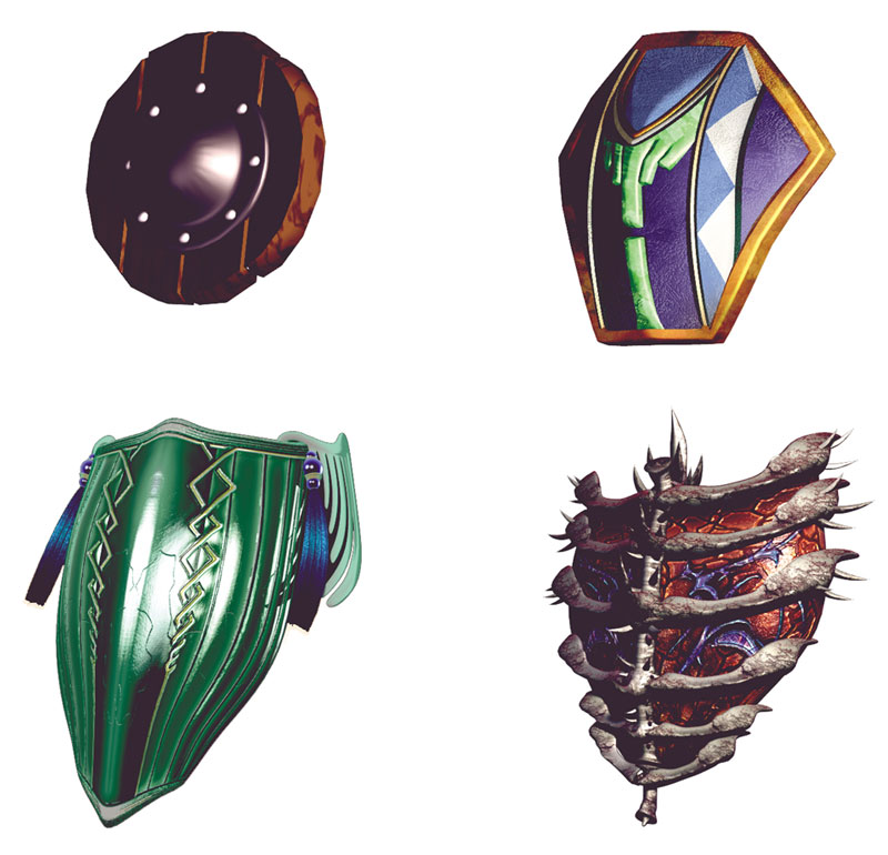 Shield Designs Art from Ys: The Ark of Napishtim