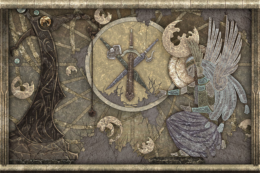 Wall Mural Art from Ys: The Ark of Napishtim