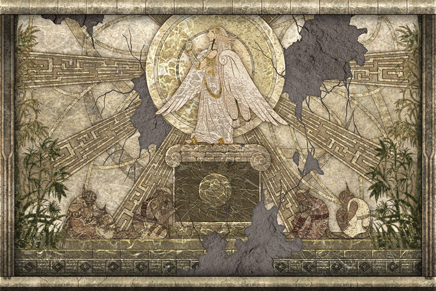 Wall Artwork from Ys: The Ark of Napishtim