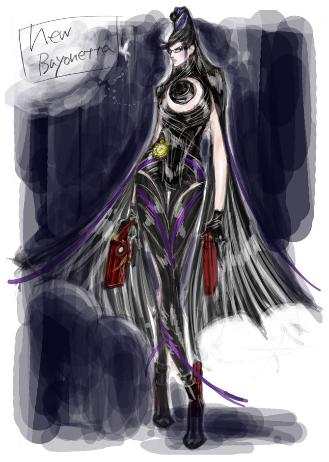 Bayonetta Early Concept Art from Bayonetta