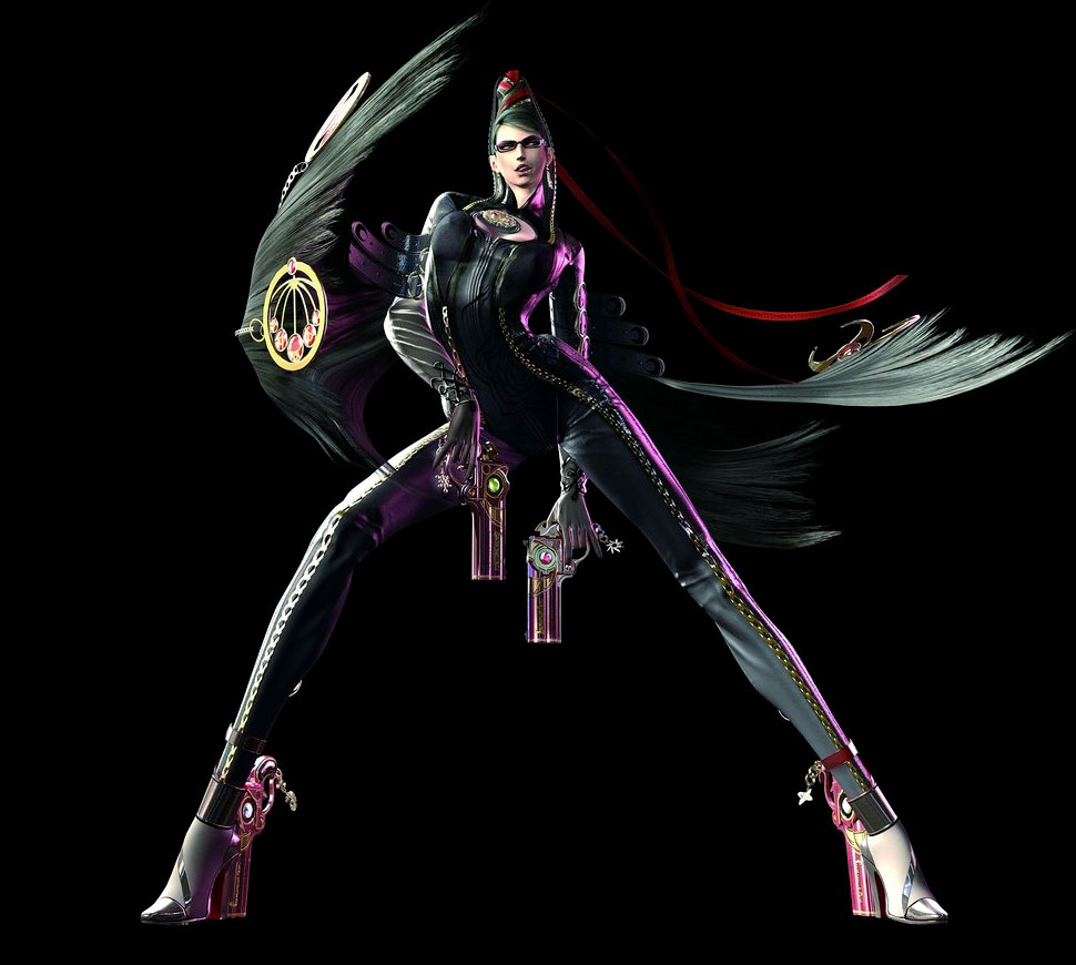 Bayonetta Posing Art from Bayonetta