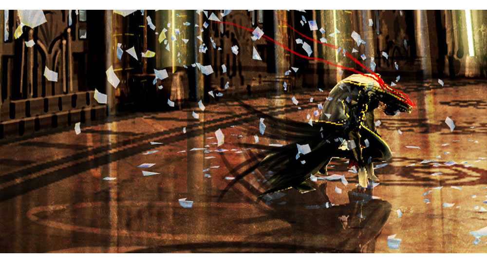 Bayonetta Rough Concept Art from Bayonetta