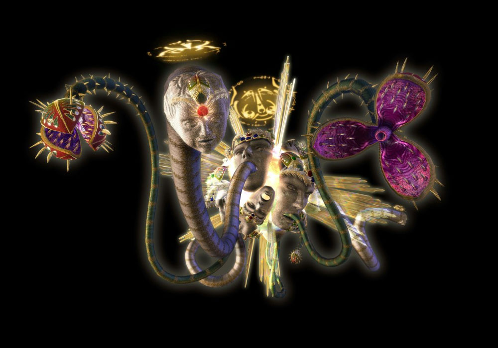 Iustitia Art from Bayonetta