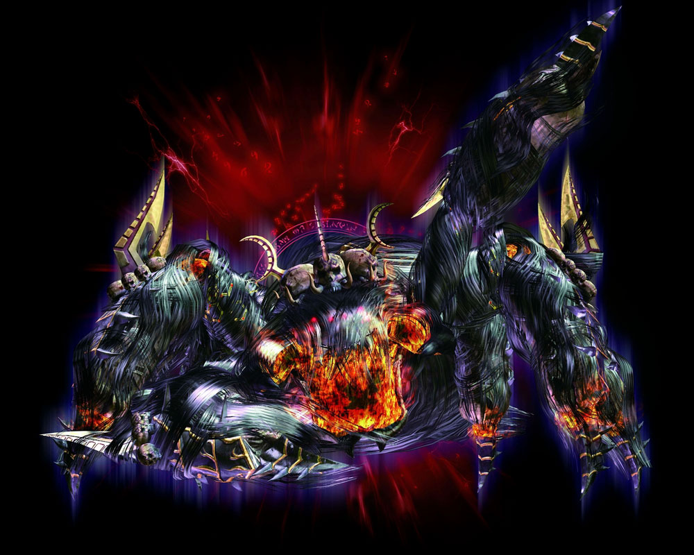 Phantasmaraneae Art from Bayonetta