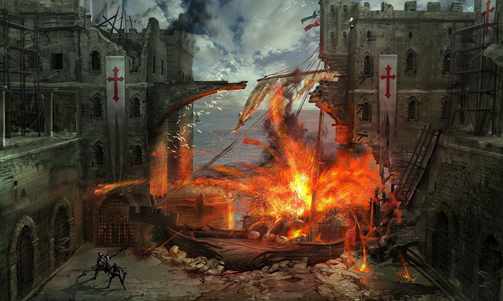 Acre Art from Dante's Inferno