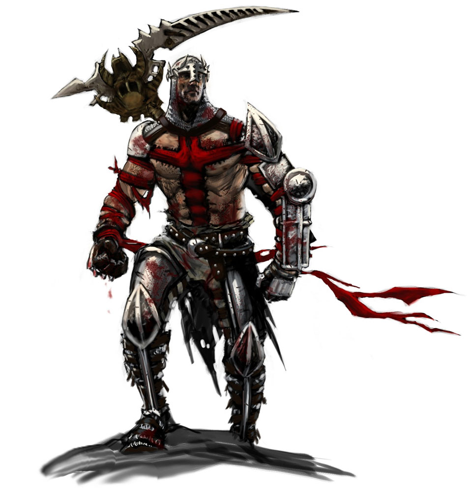 Dante Concept Art from Dante's Inferno