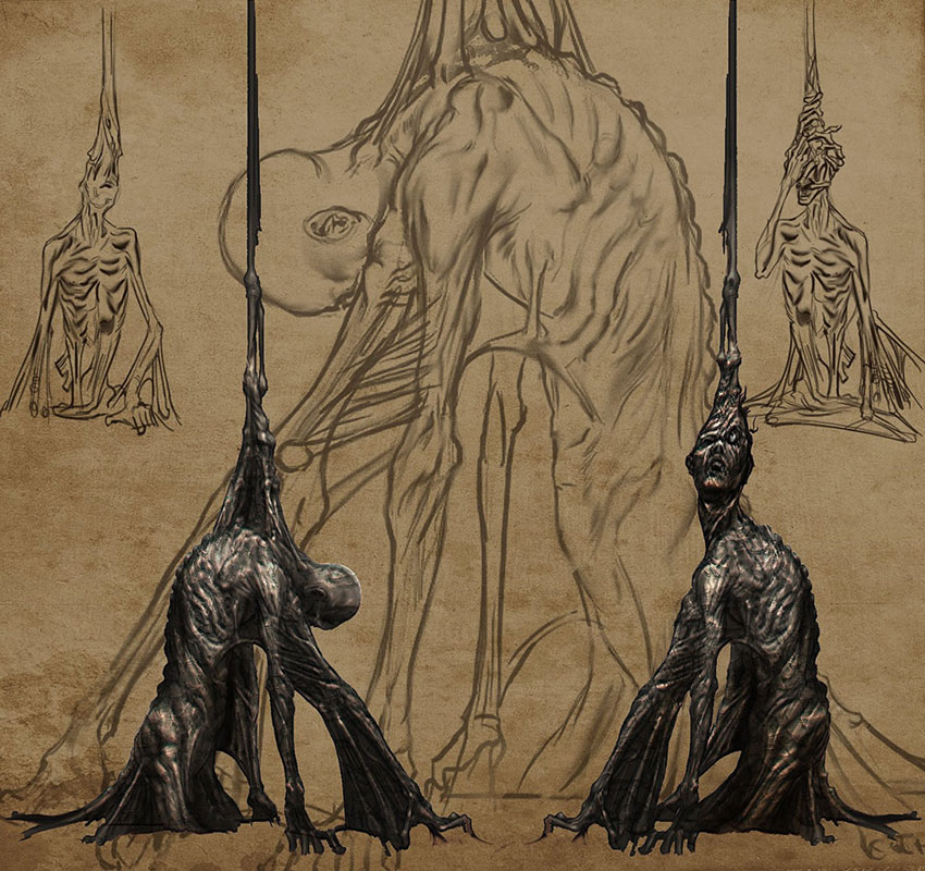 Fraud Shades Art from Dante's Inferno