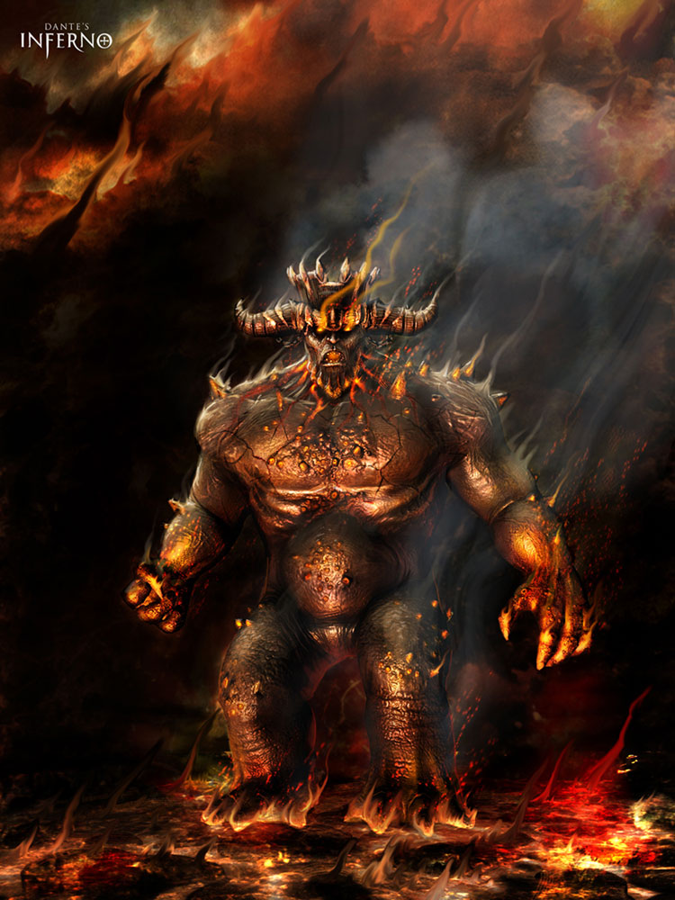 Phlegyas Art from Dante's Inferno
