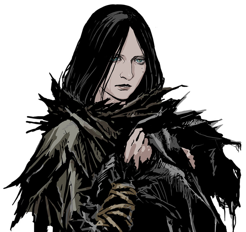 Yuria, the Witch Art from Demon's Souls