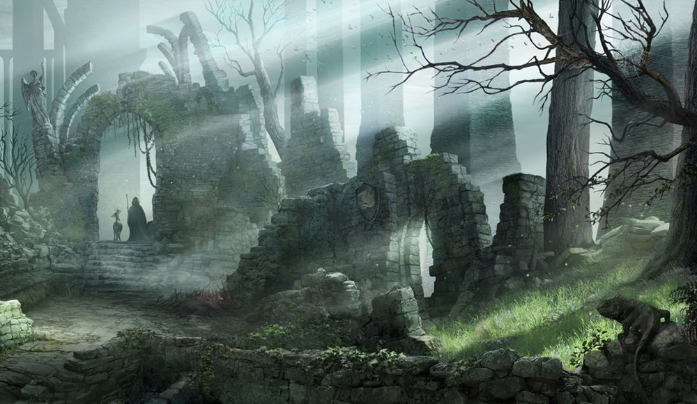 Ruins Art from Demon's Souls