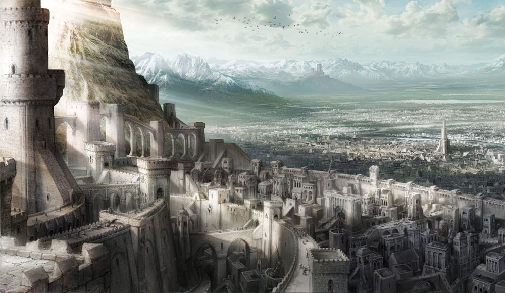 Boletaria Art from Demon's Souls