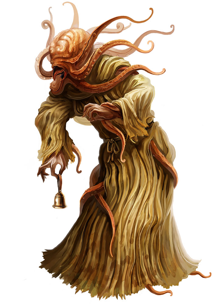 Mind Flayer Art from Demon's Souls