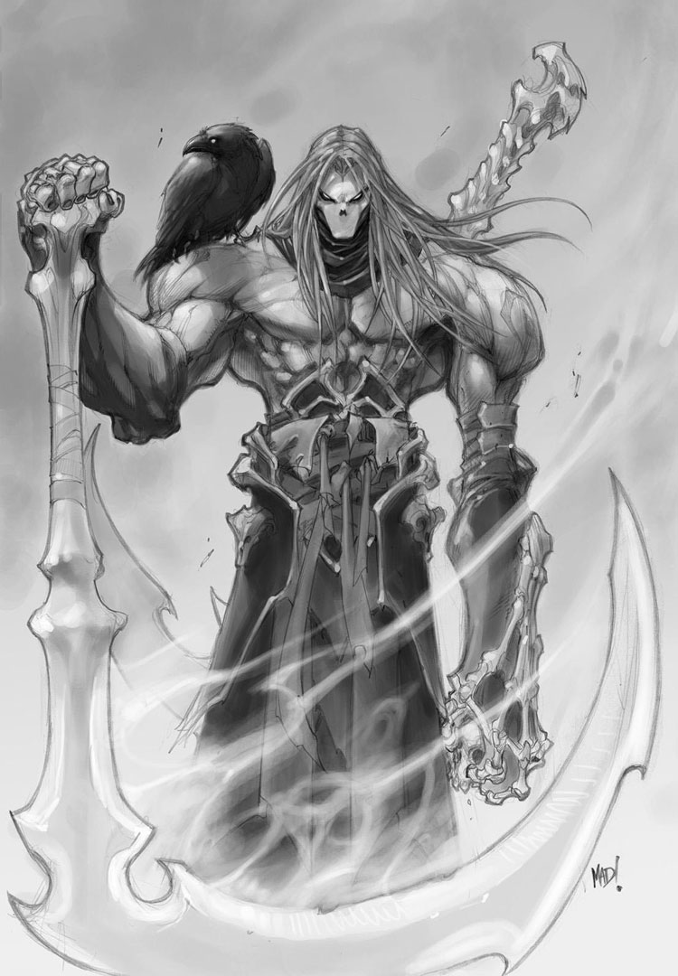 Horsemen of the Apocalypse: Death Art from Darksiders