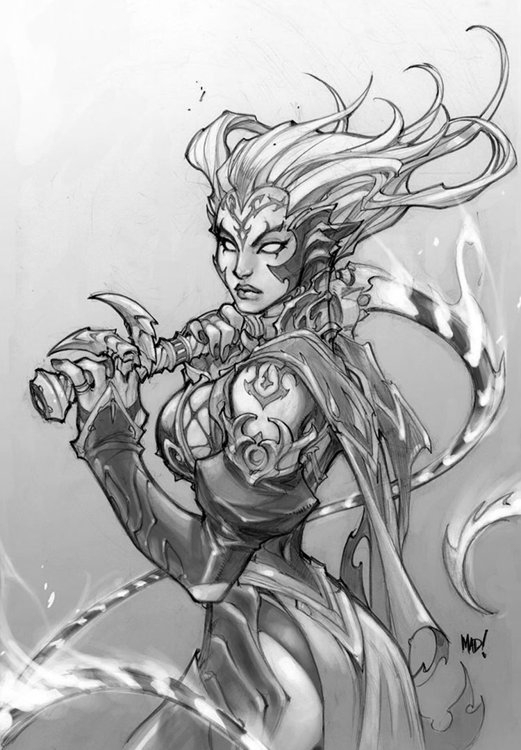 Horsemen of the Apocalypse: Fury Art from Darksiders