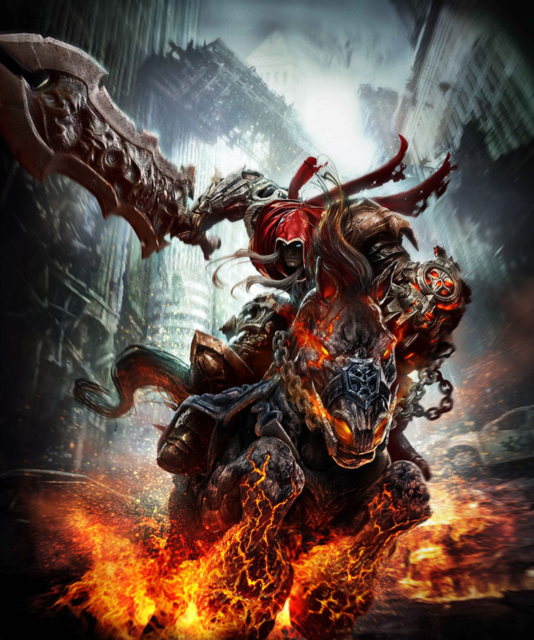 War and Ruin Promo Illustration from Darksiders