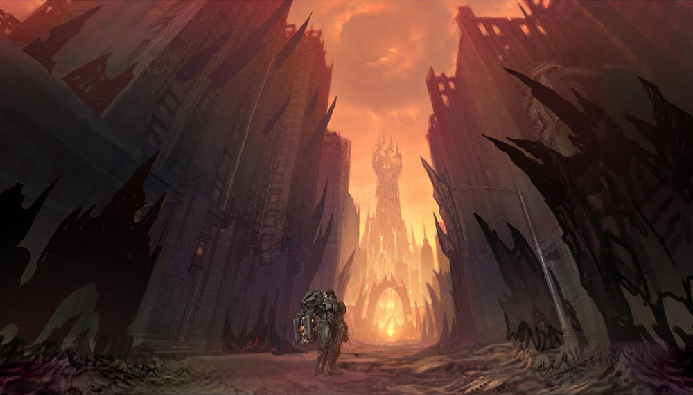 Environment Concept Art from Darksiders