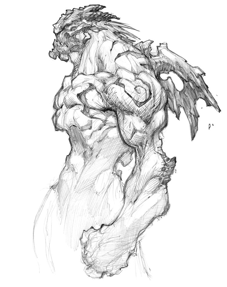 Phantom Guard Art from Darksiders