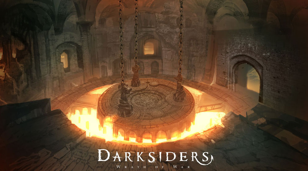 Twilight Cathedral Art from Darksiders