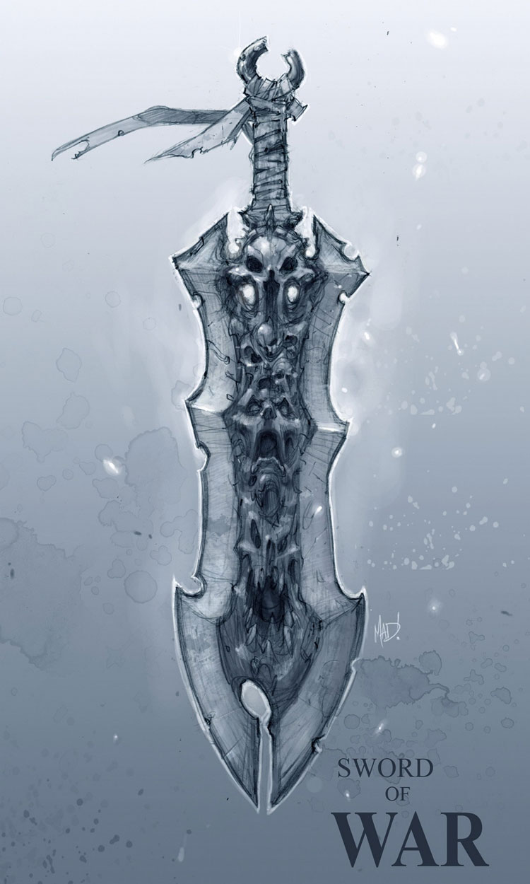 Sword of War Art from Darksiders