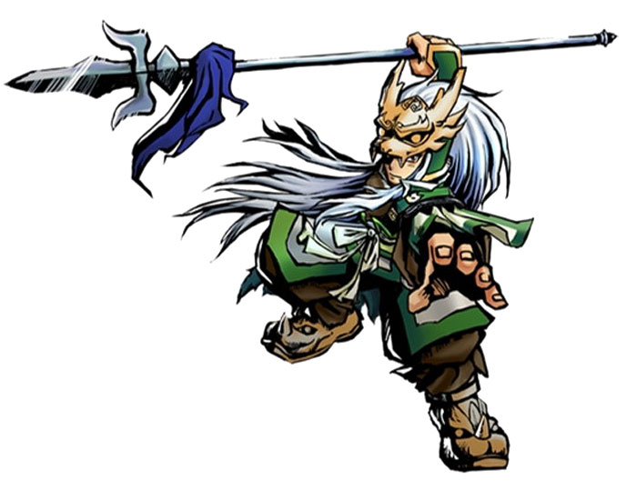 Ma Chao Art from Dynasty Warriors DS: Fighter's Battle