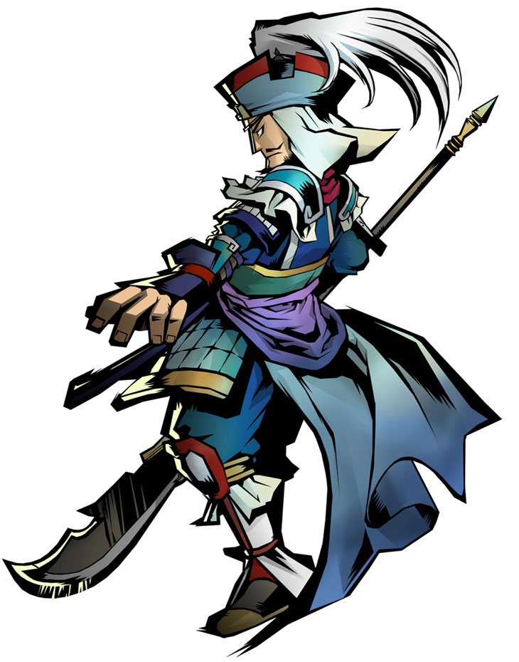 Zhang Liao Art from Dynasty Warriors DS: Fighter's Battle