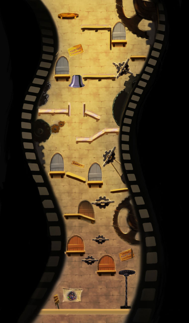 2D Area Art from Epic Mickey