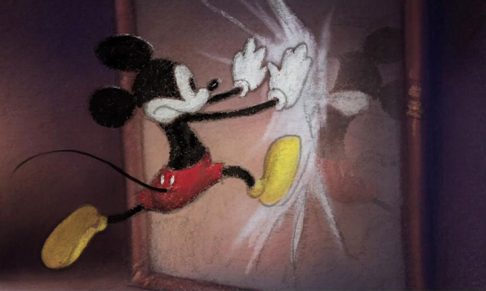 Mickey Scene Concept Art from Epic Mickey