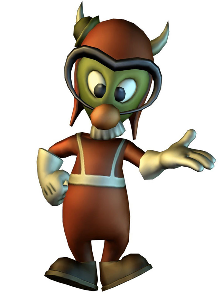 Gremlin Gus Art from Epic Mickey