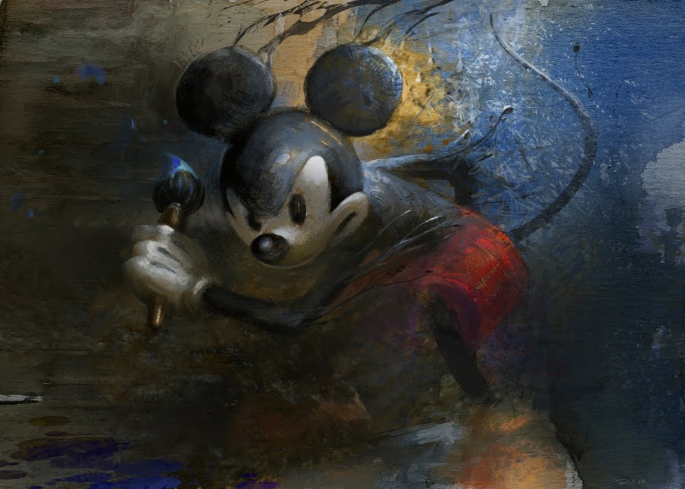 Mickey Illustration from Epic Mickey