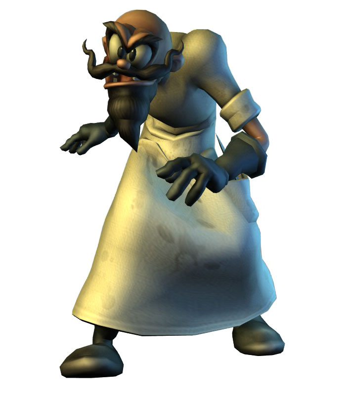 Mad Doctor Artwork from Epic Mickey