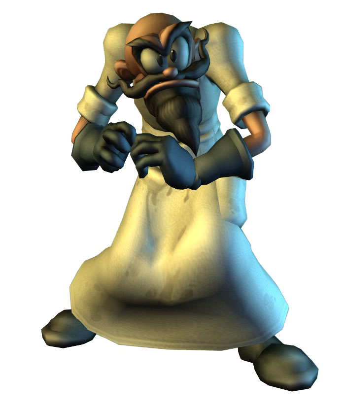 Mad Doctor Render from Epic Mickey