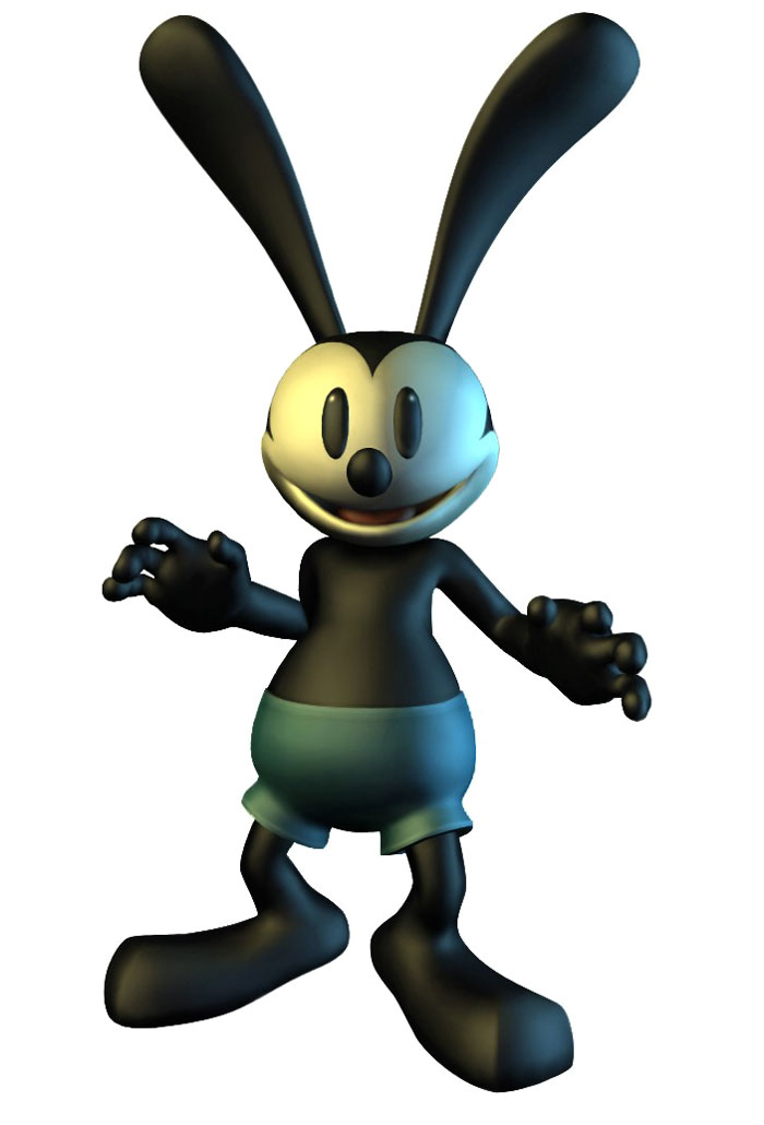 Oswald Artwork from Epic Mickey