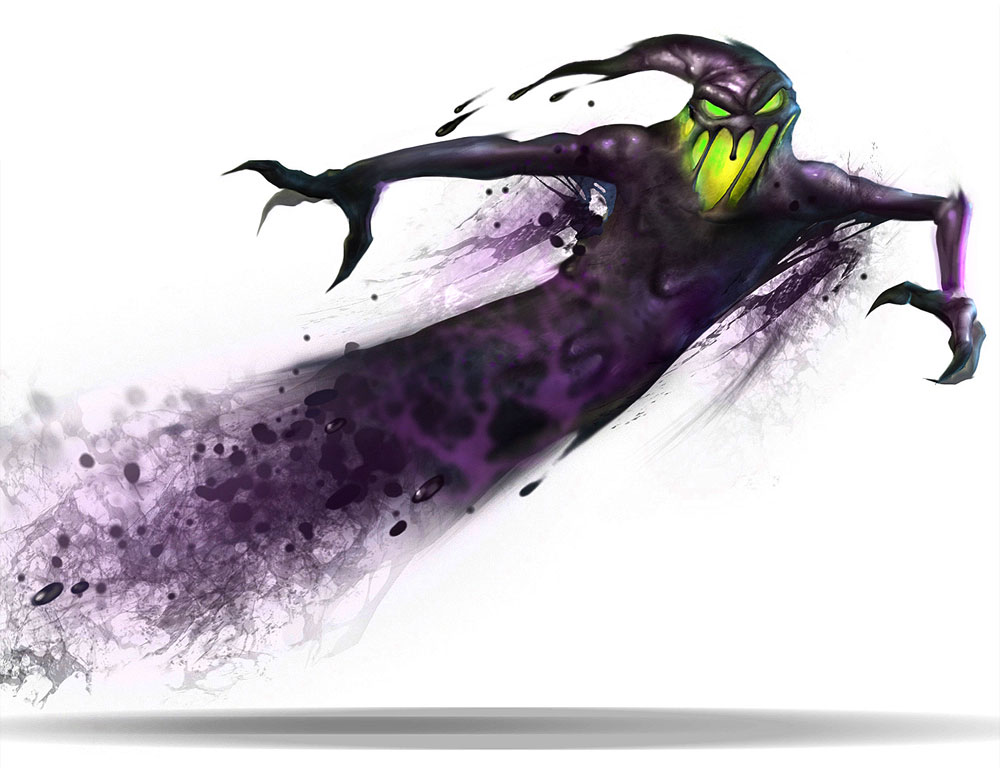 Shadow Blot Art from Epic Mickey