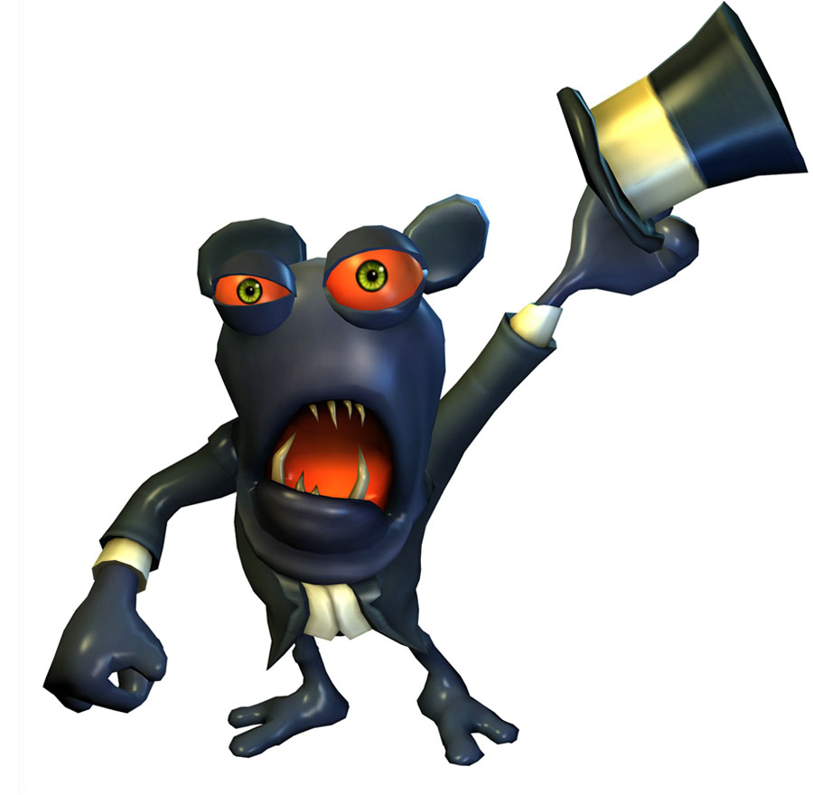 Spatter - Haunted Mansion Art from Epic Mickey