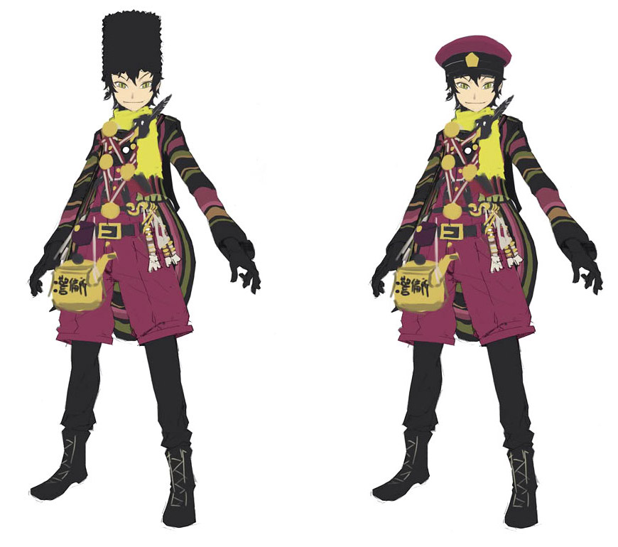 Crow Concept Art from Fragile Dreams