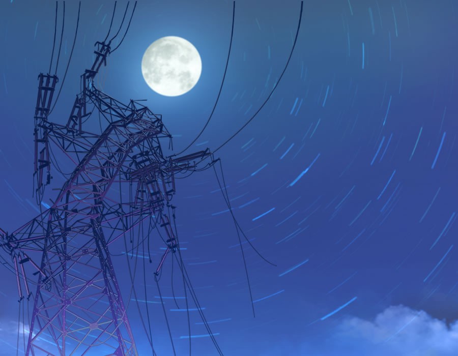 Electric Tower Art from Fragile Dreams