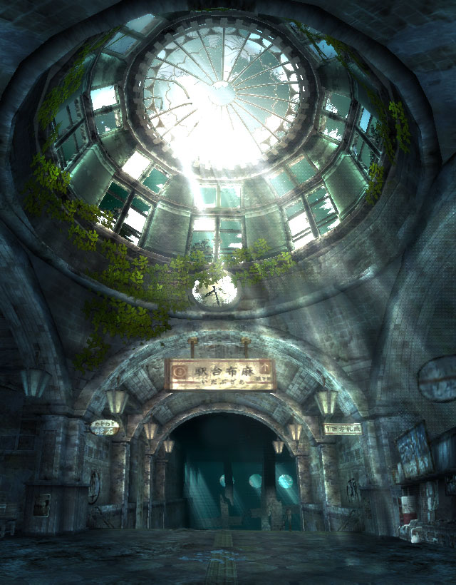 Environment Setting Art from Fragile Dreams