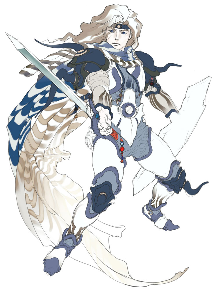 Cecil Art from Final Fantasy IV: The After Years